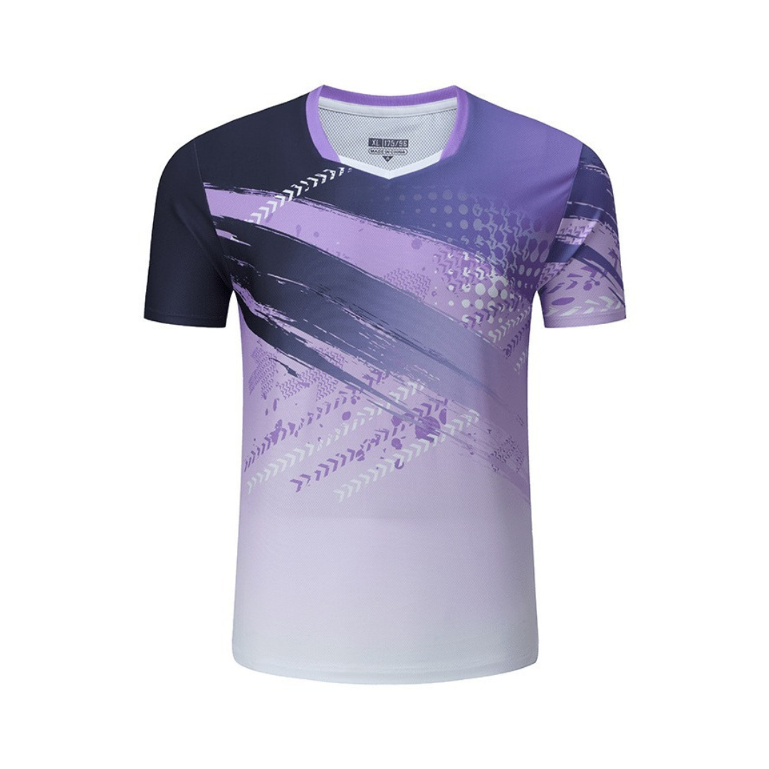High Performance Quick-Drying Breathable Men's Badminton Competition Shirt (1)1
