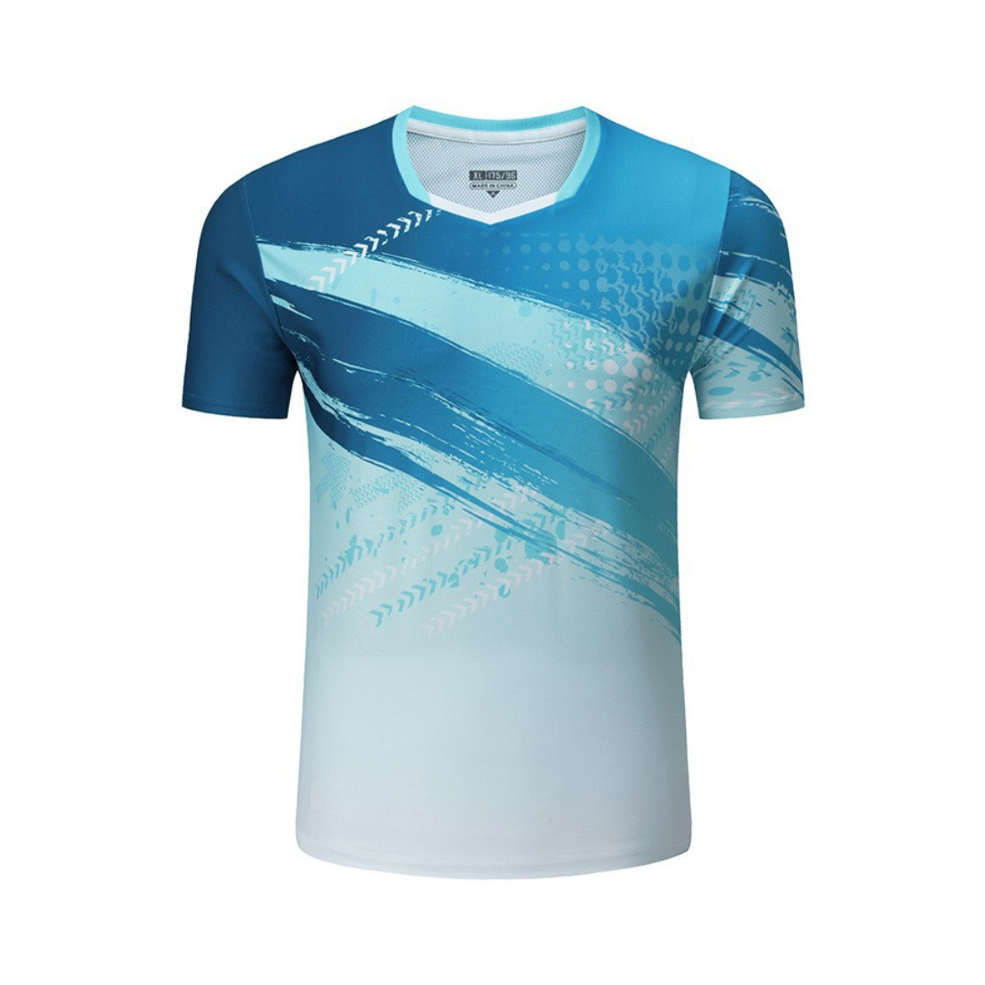 High Performance Quick-Drying Breathable Men's Badminton Competition Shirt (1)2